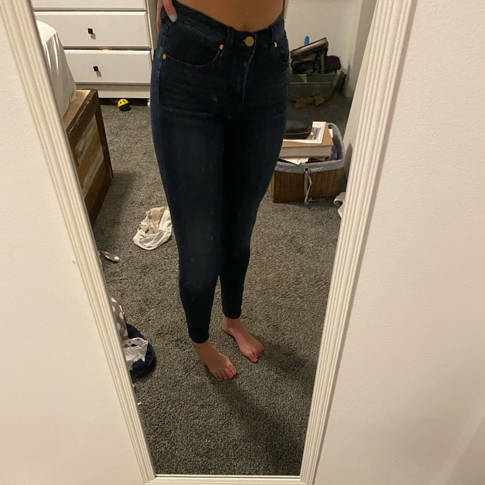 Dark wash jeans